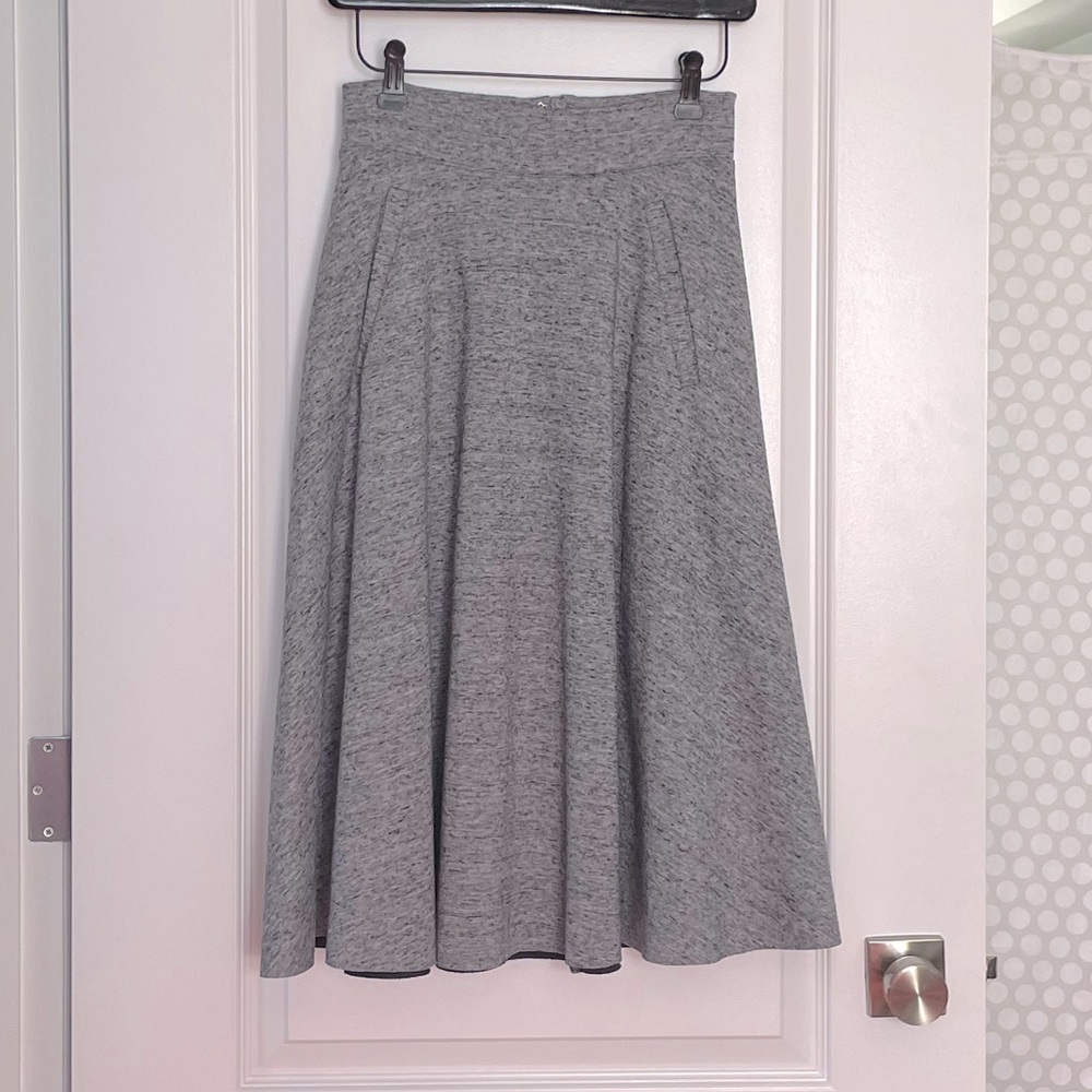 H&M Grey Mix Full Skirt